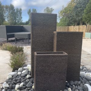 3 tower water feature