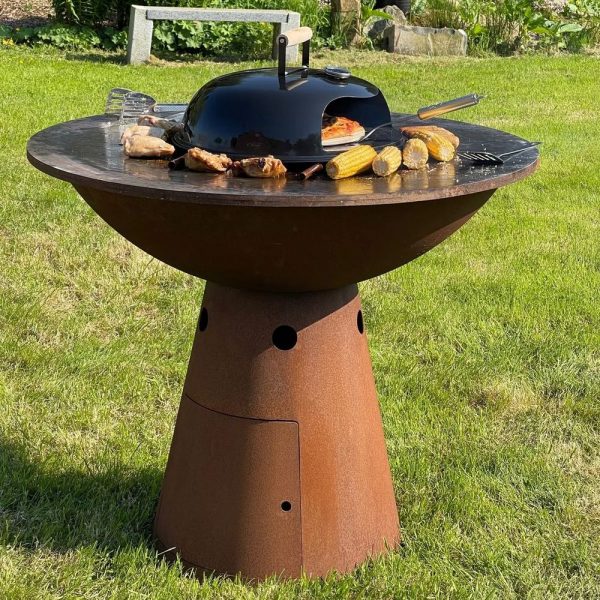 Ex-Demo Corten Steel Fire Bowl BBQ